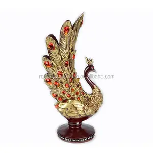 Wholesale Customized Life Size Resin Animals Statues Peacock