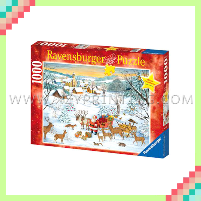 Рождество головоломка бумаги