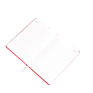 2025 tùy chỉnh chất lượng cao Red PU da trường kinh doanh máy tính xách tay Nhật ký - Product Image 2