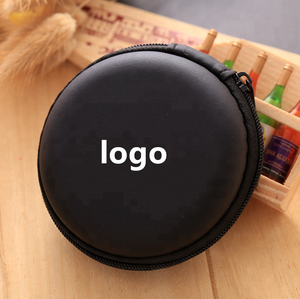 Étui pour écouteurs en EVA à fermeture éclair, <span class=keywords><strong>coque</strong></span> rigide, logo personnalisé, cadeau promotionnel le moins cher - Product Image 3