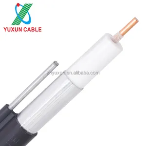 75ohm CATV Trunk P3 QR 500 Coaxial Cable With Messenger
