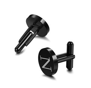 Nouvelle conception Boutons de manchette personnalisés en acier inoxydable pour mariage, cadeaux pour le père de la mariée, boutons de manchette pour <span class=keywords><strong>papa</strong></span> - Product Image 3