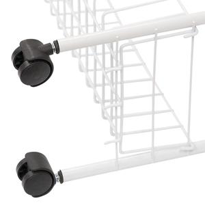 Cesta de alambre de 4 niveles para frutas y verduras, <span class=keywords><strong>carrito</strong></span> de almacenamiento profundo para cocina, soporte de alimentos - Product Image 5