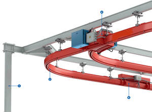 250kg trên không cần cẩu xây dựng Kit hội thảo cầu Trục Cần cẩu ánh sáng Hệ thống cần cẩu - Product Image 3