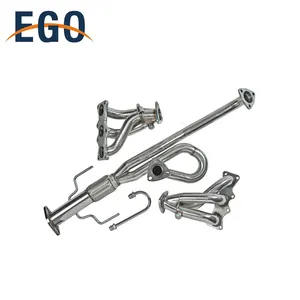 Stainless Steel Exhaust Header Downpipe 93 97 2.5L V6 For Ford Probe