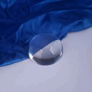 Honra do cristal Fabricante Personalizado Meia Bola De Vidro De Cristal Paperweight Em Branco