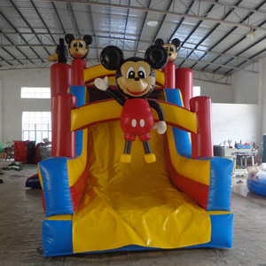 OEM <span class=keywords><strong>Inflatable</strong></span> <span class=keywords><strong>Mickey</strong></span> <span class=keywords><strong>Mouse</strong></span> Nhảy Lâu Đài Trượt Combo Để Bán Vinyl - Product Image 2