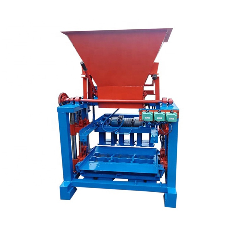 Автоматическая виброобработка полых кирпичей, машина для изготовления цементного кирпича