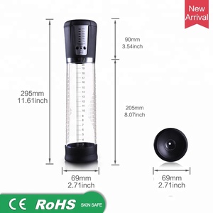 男性用電動ペニスポンプ用自動ペニス拡大バイブレーター - Product Image 2
