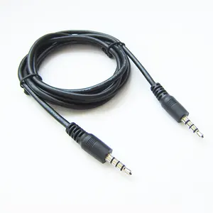 Pabrik Stereo Kabel Dua Sisi 3.5 MM Jack Plug Audio Video Kabel Laki-laki