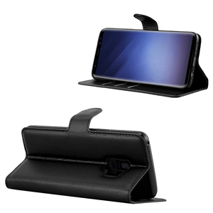 Leechi Pattern Wallet Da Điện Thoại Da <span class=keywords><strong>Case</strong></span> Cho <span class=keywords><strong>Samsung</strong></span> <span class=keywords><strong>Galaxy</strong></span> S9 S9 cộng với S7 <span class=keywords><strong>S6</strong></span> Cạnh S8 TPU bên trong Đứng bìa - Product Image 2