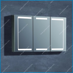 Goldea Aphrodite Environnementale De Bain Miroir Salle De Bains Cabinet Nouveau Design Mur Accroché Blum Salle De Bains Meubles - Product Image 5