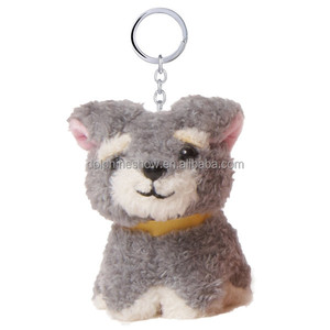 Porte-clés en peluche personnalisé pas cher, chien <span class=keywords><strong>teckel</strong></span> en peluche, dessin animé tendance, 12 cm, <span class=keywords><strong>mini</strong></span> porte-clés en peluche doux - Product Image 4