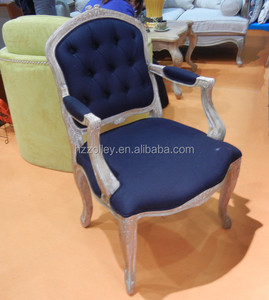 Fauteuil Antique sculpté à la main, mobilier de style européen, chaise de salon, vintage - Product Image 2