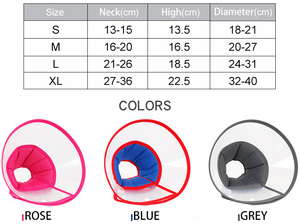 Recovery Dog Cone 고양이 콘 엘리자베스 애완 동물 개 <span class=keywords><strong>E</strong></span> 칼라 - Product Image 5