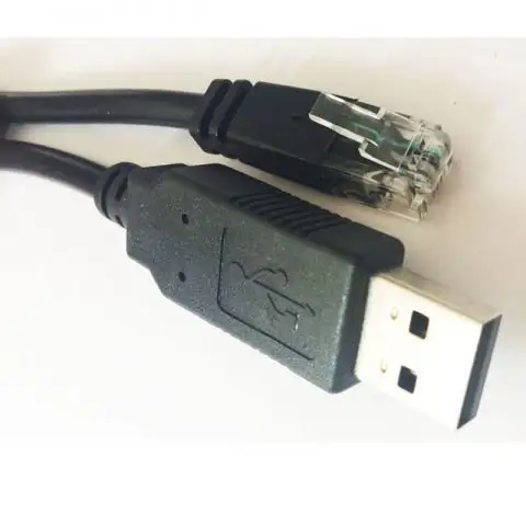 FT232RL + ZT213, Chipset FTDI USB Ke RJ45 Kabel Seri USB Ke Kabel RJ45 (RS232 FTDI Chip FT232),1.8M