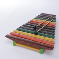High Quality Wood Educational Xylophone for Kids with 15 Notes Rainbow Color