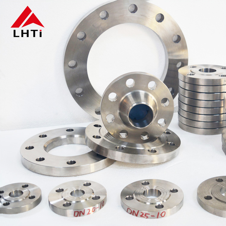 Custom Titanium Weld Neck Reducing Flange Gr1 Gr2 Gr5 Gr7 Gr12 ASME B16.5