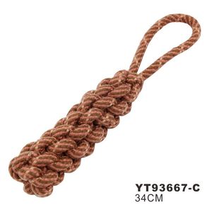 Juguetes para mascotte masticare Tugging lanciare divertente durevole corda di cotone cane masticare giocattolo per animali domestici - Product Image 3