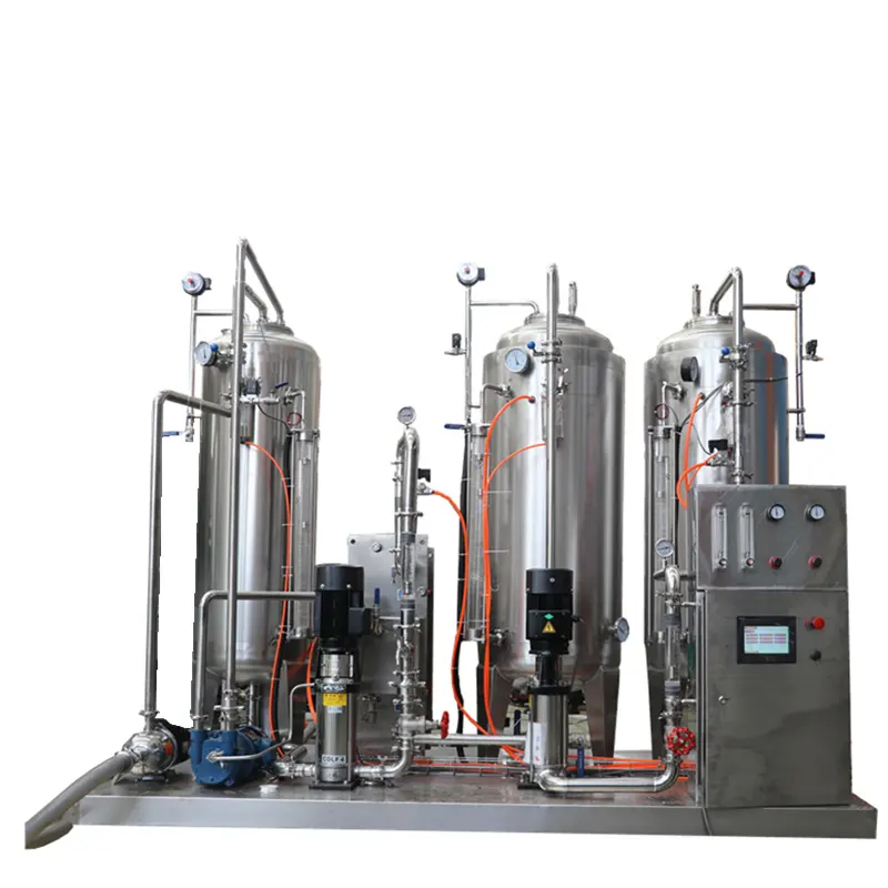 gas di degasaggio bevanda carbonatore con alta pressione pompa di miscelazione per alta gas drink