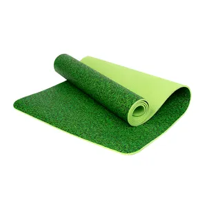 Fácil de limpiar estera de yoga 7mm suave fitness inodoro Transferencia de impresión PVC nuevo patrón ejercicio 100% tpe cuerpo ajuste yoga mat