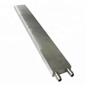 50x320mm de aluminio líquido de refrigeración disipador térmico para Led de refrigeración