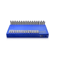 Анти-сим-картами Блокировка шлюз Voip GSM 32 канала поддержка голосового/SMS Voip шлюз прекращение