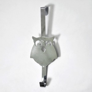 Montado en la pared 5 gancho de hierro con forma de pájaro negro - Product Image 6