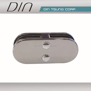 180 degree stainless steel glass clamp rail - Product Image 1