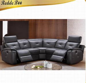 <span class=keywords><strong>Sofa</strong></span> Kursi Kulit bentuk l, kursi malas kulit gaya Amerika untuk pasar Afrika