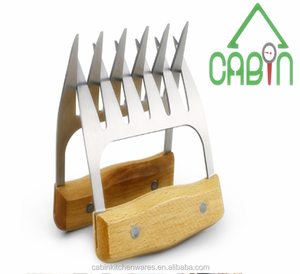 ส้อมสแตนเลสสำหรับหั่นเนื้อกรงเล็บสำหรับหั่นเนื้อบาร์บีคิว - Product Image 2