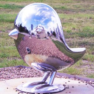 Tuin grote metalen dier standbeeld rvs <span class=keywords><strong>shark</strong></span> sculptuur - Product Image 5