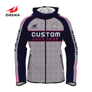 Custom Design sports jacket wear 2019 hot sale Vogue brand uniform wind jacket - Product Image 4