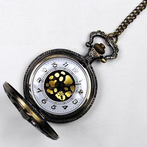 <span class=keywords><strong>Montre</strong></span> <span class=keywords><strong>de</strong></span> poche Vintage pour hommes, Quartz, Bronze, crâne ajouré, squelette, horloge, collier, chaîne, pendentif, <span class=keywords><strong>montre</strong></span> <span class=keywords><strong>de</strong></span> poche - Product Image 2