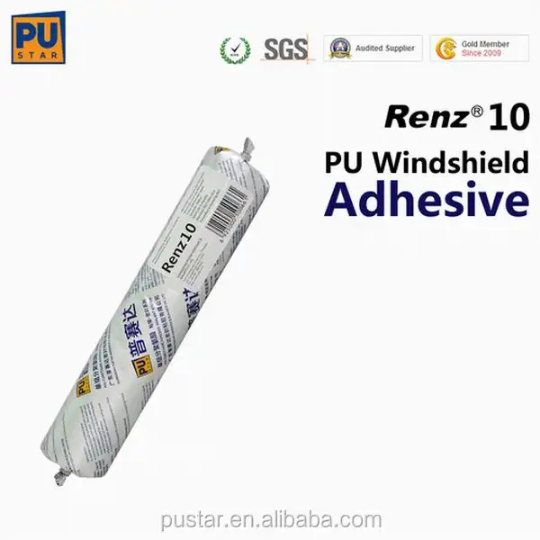 Renz10 Manufacturer Windshield Screen Rubber Adhesive/ Polyurethane Sealant for AutoGlass bonding performance pu sealant