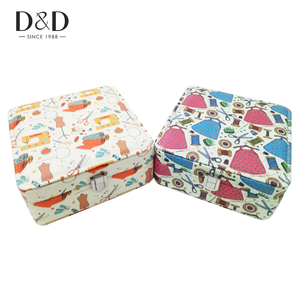 Cesto Portaoggetti in Tessuto per Donna con Vassoio Rimovibile, Uso Domestico - Scatola per Confezionare Torte, Contenitore Regalo per Orologi, Scatola per Conservare Lavori a Maglia - Product Image 5