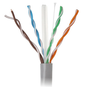 <span class=keywords><strong>Cable</strong></span> de Cobre UTP Cat6 de PVC Gris de 1000 pies, Estándar EIA/TIA-568-C, <span class=keywords><strong>Precio</strong></span> <span class=keywords><strong>por</strong></span> <span class=keywords><strong>Metro</strong></span>, <span class=keywords><strong>Cable</strong></span> de <span class=keywords><strong>Internet</strong></span> - Product Image 1
