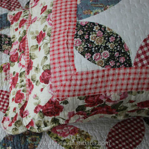Colcha de Patchwork Hecha a Mano 100% Algodón al por Mayor - Product Image 5