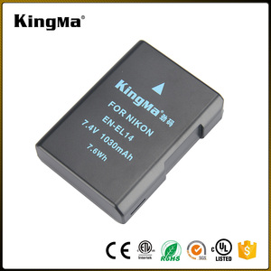 KingMa Rechargeable Appareil Photo Numérique <span class=keywords><strong>Batterie</strong></span> 1030 mAh EN-EL14 <span class=keywords><strong>Batterie</strong></span> Pack <span class=keywords><strong>pour</strong></span> <span class=keywords><strong>Nikon</strong></span> D3400 D3100 D3200 D5100 <span class=keywords><strong>D5200</strong></span> - Product Image 5