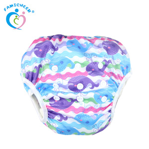 Pañales reutilizables para adultos, lavables, ajustables, para nadar - Product Image 5
