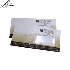 Tùy chỉnh tài liệu hóa đơn gói Thư Phong bì với cửa sổ PVC - Product Image 1