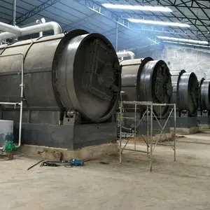 Reactor de pirólisis de plástico para combustible, bajo precio de fábrica, capacidad de 500Kg-15 toneladas