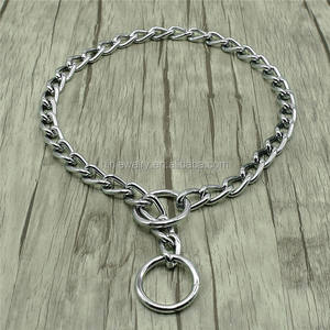 Venta caliente 9mm Acero inoxidable Metal Doberman <span class=keywords><strong>Cachorro</strong></span> <span class=keywords><strong>Perro</strong></span> Cadena Collares Correas - Product Image 3