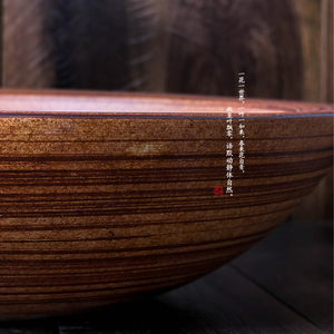 Jingdezhen a mano di lancio di colore marrone di arte bagno in ceramica <span class=keywords><strong>piccolo</strong></span> lavabi sul piano di lavoro - Product Image 3