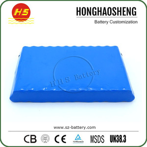 Personalizado de litio de monopatín de la batería de 44,4 V 9Ah de li ion Paquete de batería 18650 12s3p - Product Image 4