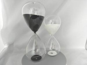 Sablier en verre coloré personnalisé, demi-heure ou 30 minutes - Product Image 4