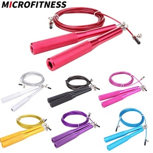 Atacado professional ajustável de plástico pvc de fitness peso velocidade jump rope skipping