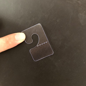 Tùy Chỉnh Rõ Ràng Nhựa PVC Tự Dính Treo Tab - Product Image 3