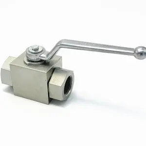 HYDRAULIC VALVE HIGH PRESSURE BALL VALVE 2WAY stainless steel SS316/SS304