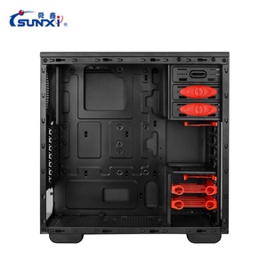 <span class=keywords><strong>ATX</strong></span> Chaude cas de jeu d'ordinateur pc boitier <span class=keywords><strong>ATX</strong></span> <span class=keywords><strong>Tour</strong></span> PC avec verre trempé SX-C6880 - Product Image 2